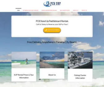 PCbpaddleboardrentals.com(Panama City Beach Paddleboard Rentals) Screenshot