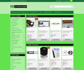 PCbsupplies.com(FLS Discount Supplies for Knives & Blades Magnifiers Loupes) Screenshot