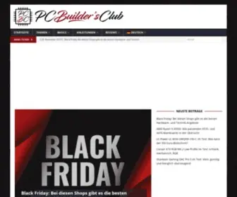 Pcbuildersclub.com(PC Builder's Club) Screenshot