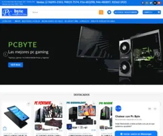 PCByte.com.pe(Venta de Computadoras Lima Perú) Screenshot