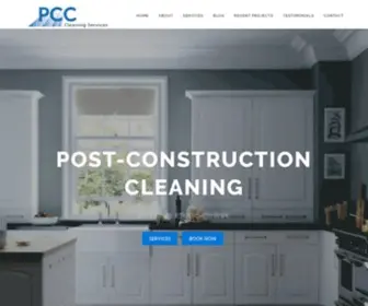 PCC-Cleaningservices.com(Cleaning Services Vancouver) Screenshot