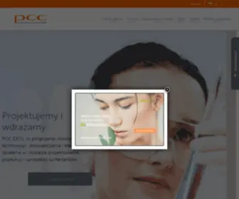 PCC-Exol.eu(Manufacturer of anionic) Screenshot