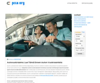 PCca.org(Edullinen Autonvuokraus) Screenshot