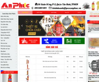 PCccanphuc.com(Thiết bị phòng cháy chữa cháy) Screenshot