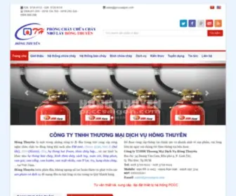 PCCcsaigon.com(Thiết bị phòng cháy chữa cháy) Screenshot