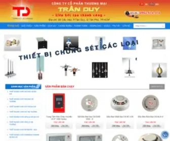 PCCCtranduy.com(The gioi Phong Chay) Screenshot