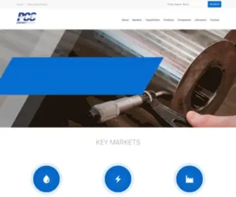 Pccenergy.com(PCC Energy Group) Screenshot