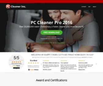 PCcleanerpro.net(PC Cleaner Pro™ 2016 Official) Screenshot