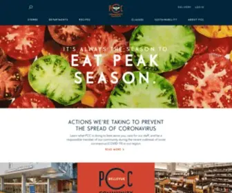 PCcmarkets.com(PCC Community Markets) Screenshot