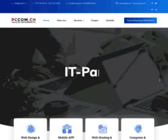 PCcom.ch(Pccom Yalcin Informatik) Screenshot