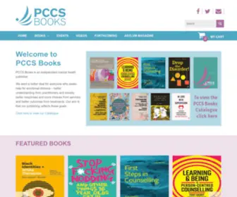 PCCS-Books.co.uk(PCCS Books) Screenshot