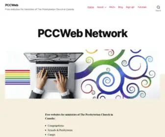 PCcweb.ca(The web platform for The PCC) Screenshot