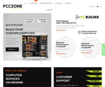 PCczone.ca(Custom Gaming PC Builder) Screenshot