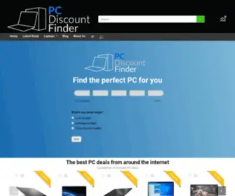 PCDiscountfinder.com(PC Discount Finder) Screenshot