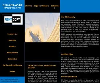 PCDS.com(Print Copy Design Solutions) Screenshot