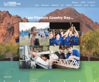 PCDS.org(Phoenix Country Day School) Screenshot