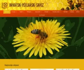 Pcela.hr(Hrvatski pčelarski savez) Screenshot