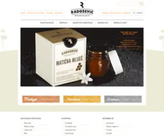 Pcelarstvo-Radosevic.hr(Proizvodnja i prodaja pčelinjih proizvoda) Screenshot