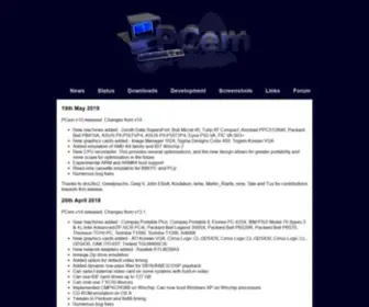 Pcem-Emulator.co.uk(PCem) Screenshot