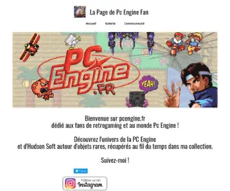 Pcengine.fr(Pc Engine Fan) Screenshot