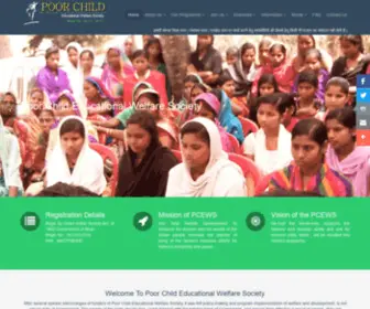 Pcewsbihar.org(Poor Clild Educational Welfare Society) Screenshot