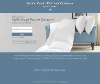 PCF.com(B2B) Screenshot