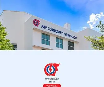 PCF.org.sg(PAP Community Foundation) Screenshot