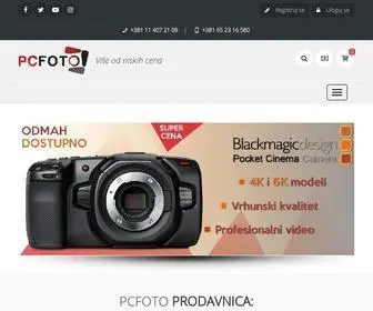 Pcfoto.biz(Fotoaparati i video oprema) Screenshot