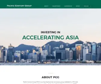 PCG-Group.com(Pacific Century Group) Screenshot