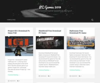 Pcgames2019.com(Pcgames 2019) Screenshot