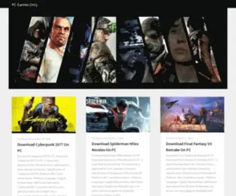 PCgamesonly.com(pcgamesonly) Screenshot