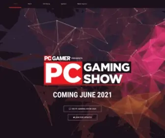Pcgamingshow.com(PC Gaming Show) Screenshot