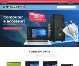 Pcgen.it(Componenti per Computer a Milano) Screenshot