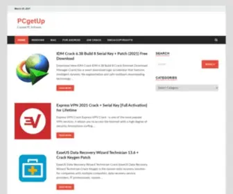 Pcgetup.com(Cracked PC Software) Screenshot