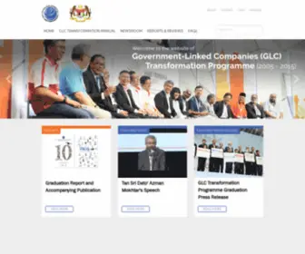 PCG.gov.my(The Putrajaya Committee) Screenshot