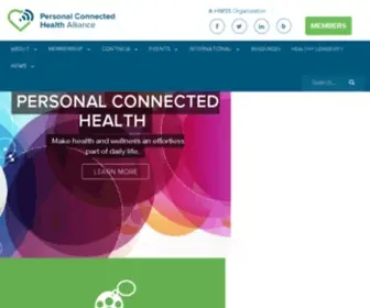 Pchalliance.org(Personal Connected Health Alliance) Screenshot