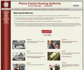 Pchawa.org(Pierce County Housing Authority) Screenshot