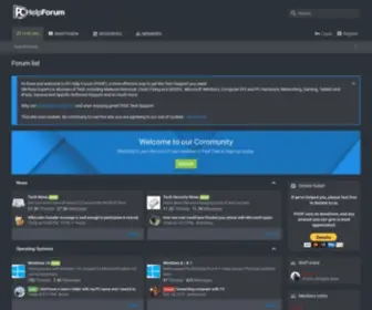 Pchelpforum.net(PC Help Forum) Screenshot