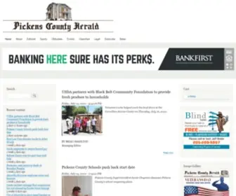Pcherald.com(Pickens County Herald) Screenshot
