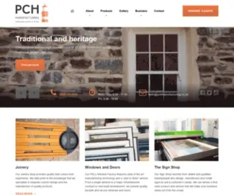 PChmanufacturing.co.uk(Joinery, PVCu and Signs) Screenshot