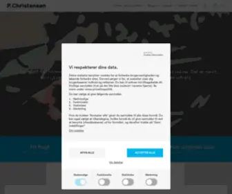 PChristensenshop.dk(P.Christensen A/S) Screenshot