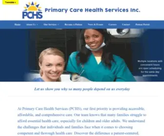 PCHspitt.org(Primary Care Health Care Service) Screenshot