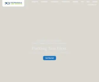 Pcicenters.com(Mental health and addiction treatment center) Screenshot