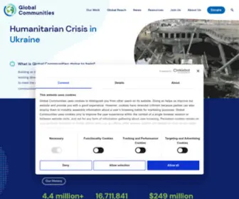 Pciglobal.org(Global Communities) Screenshot