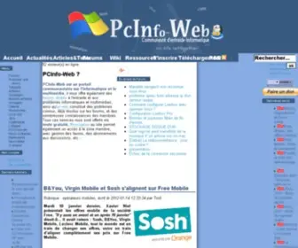Pcinfo-Web.com(Communaut) Screenshot