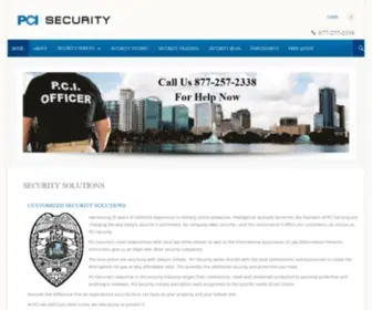 Pcisecurity.us(PCI Security Inc) Screenshot