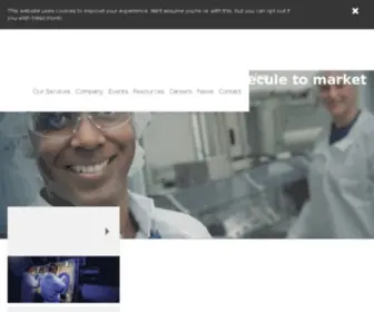 Pciservices.com(We are PCI Pharma Services) Screenshot