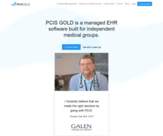 Pcisgold.com(Modern Practice Management) Screenshot