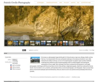 Pcivellophotography.com(Patrick Civello Photography Official Website) Screenshot