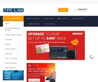 Pclan.com.au(PC LAN Online) Screenshot